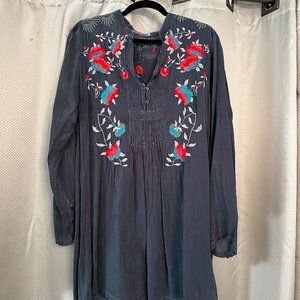 Johnny Was floral tunic